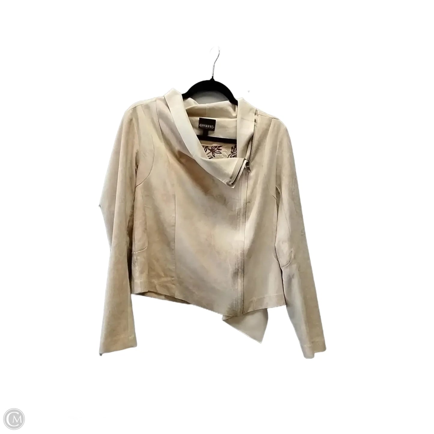 Jacket Shirt By Shyanne In Tan, Size: S