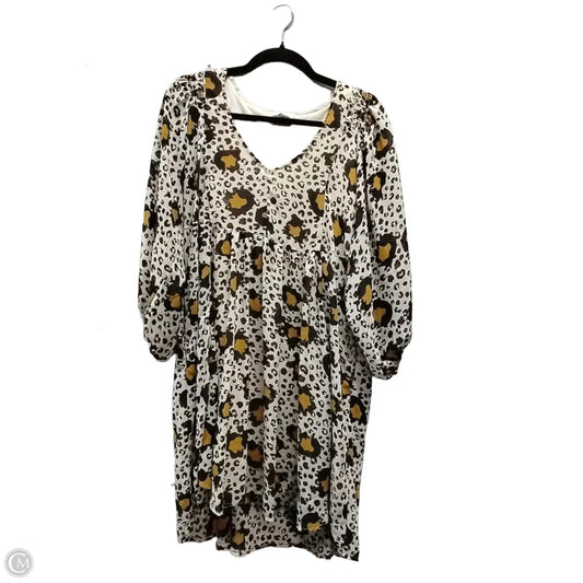 Dress Casual Midi By Umgee In Animal Print, Size: M