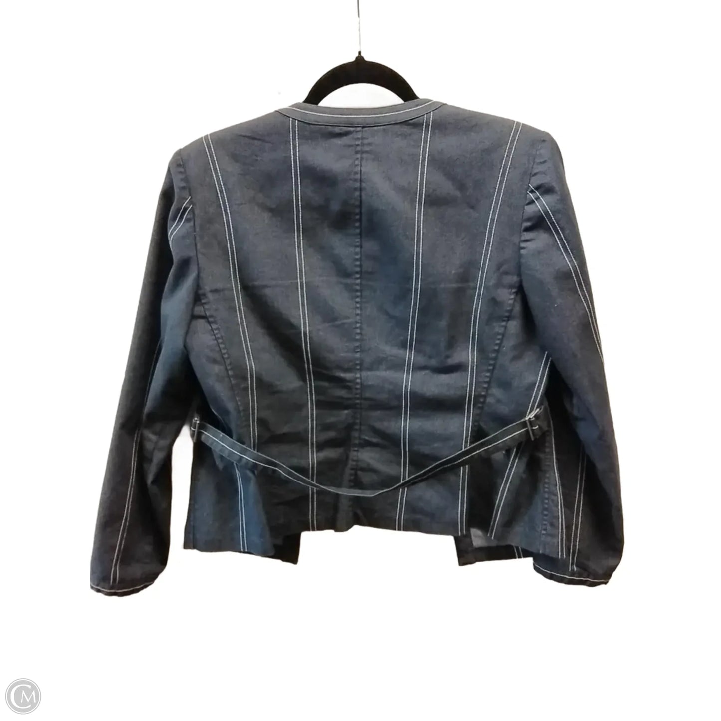 Jacket Denim By Clothes Mentor In Blue, Size: 8p