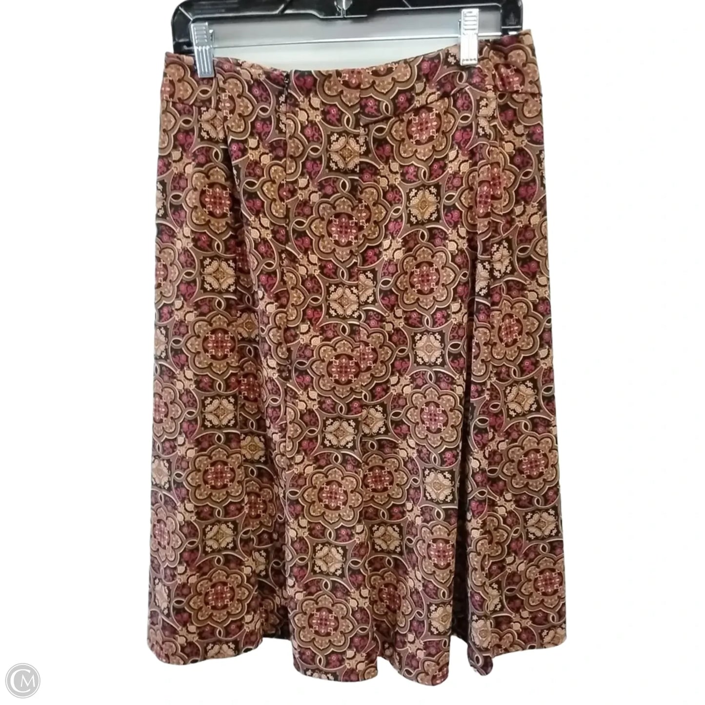 Skirt Midi By Kim Rogers In Geometric Pattern, Size: 6p