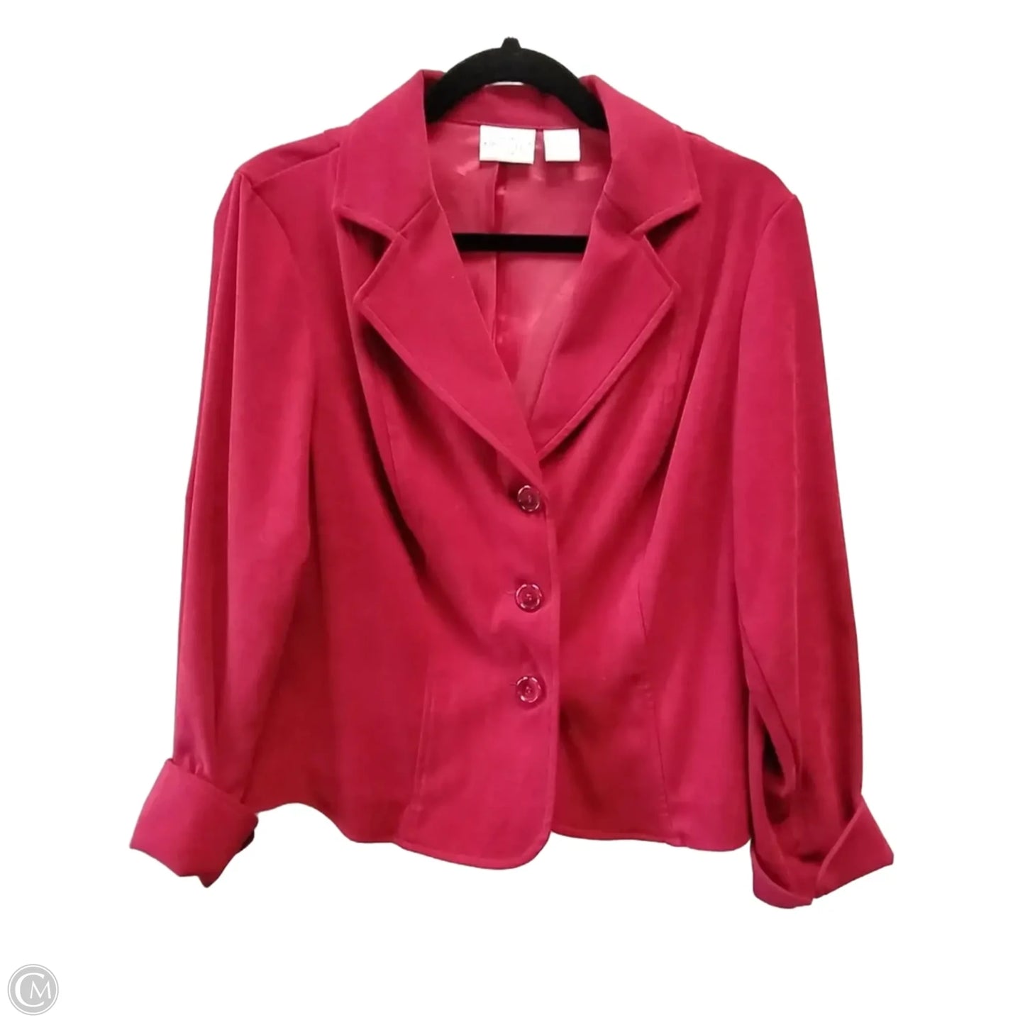 Blazer By Kim Rogers In Red, Size: Mp