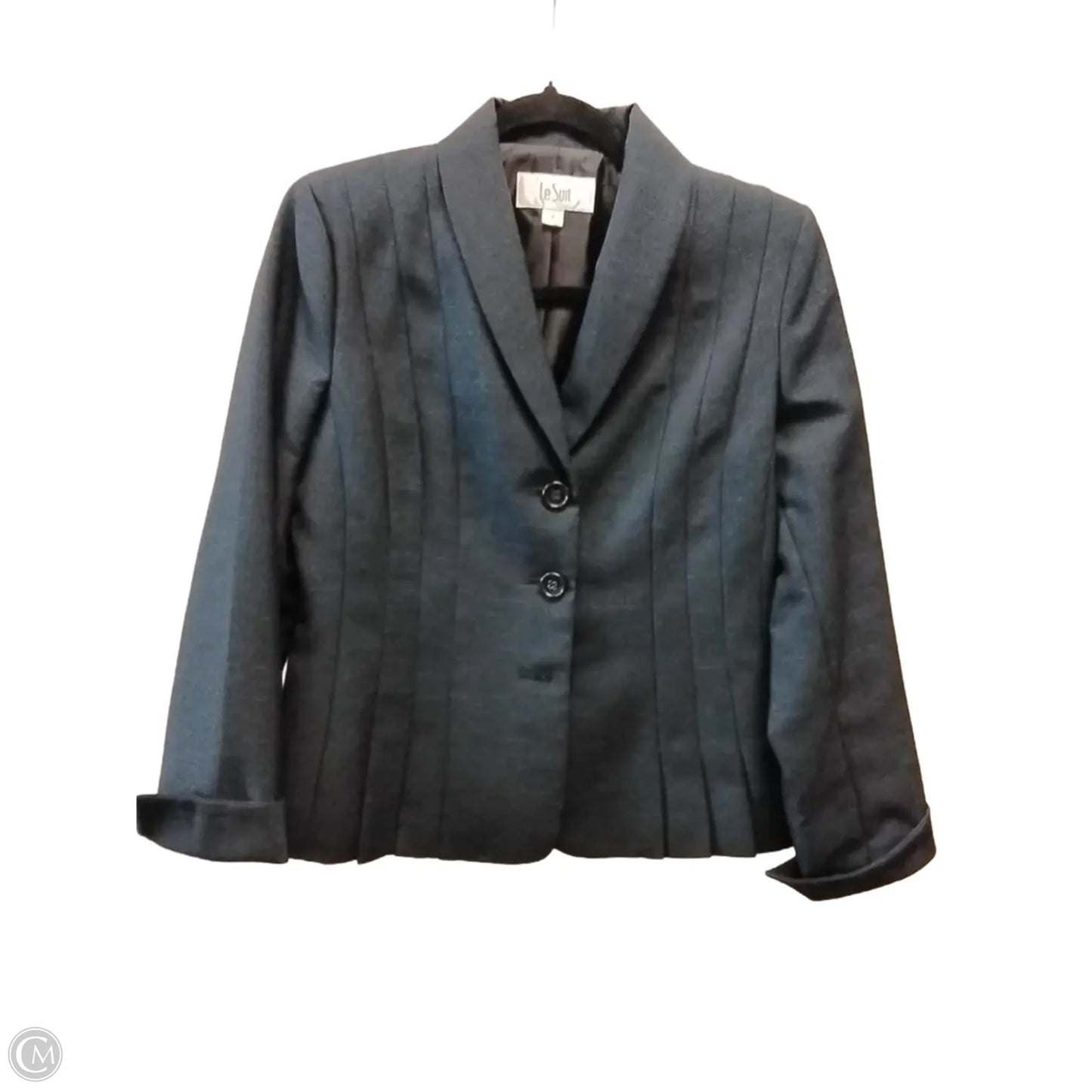 Blazer By Le Suit In Black, Size: 6
