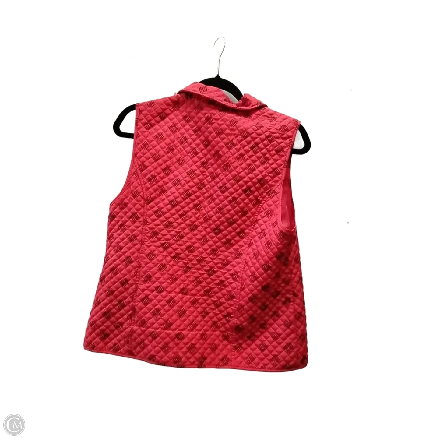 Vest Puffer & Quilted By Chicos In Red, Size: M