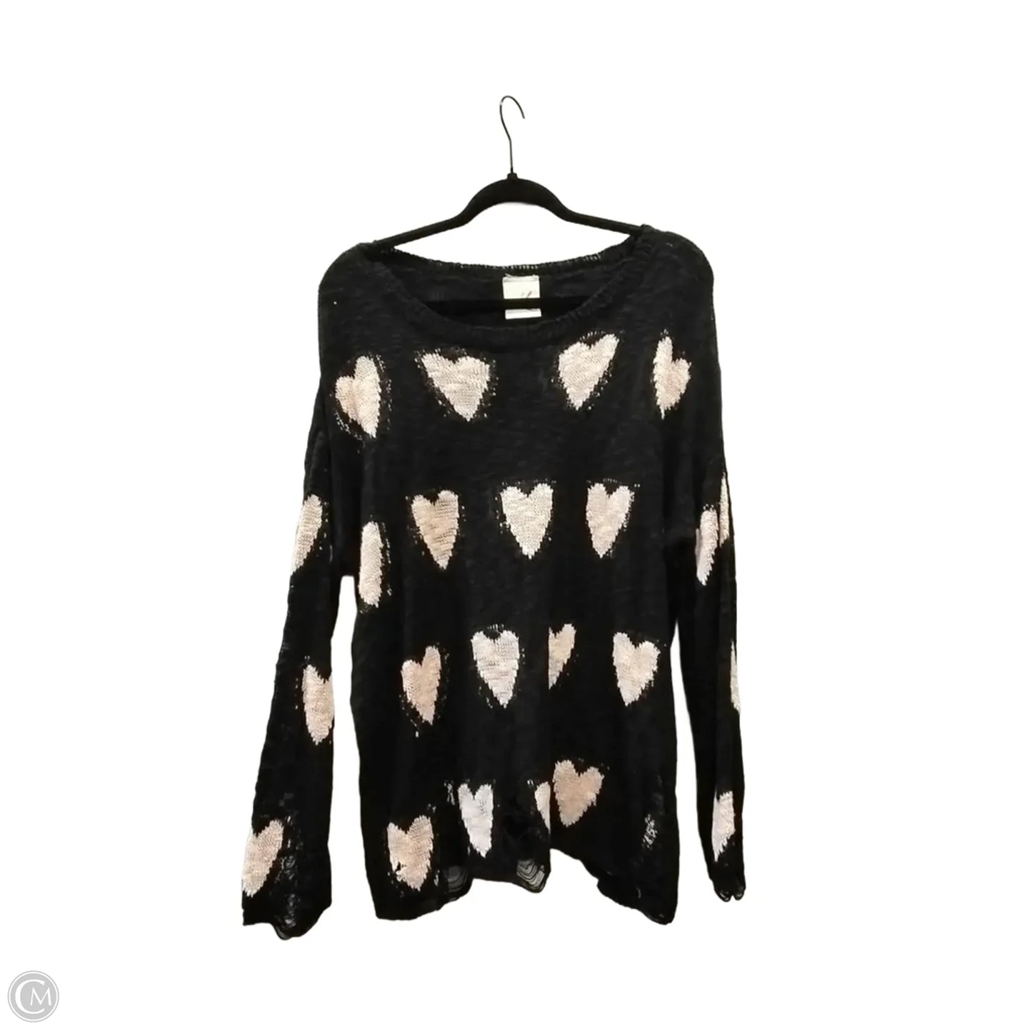 Sweater By Artistic Works By Lu In Black, Size: M