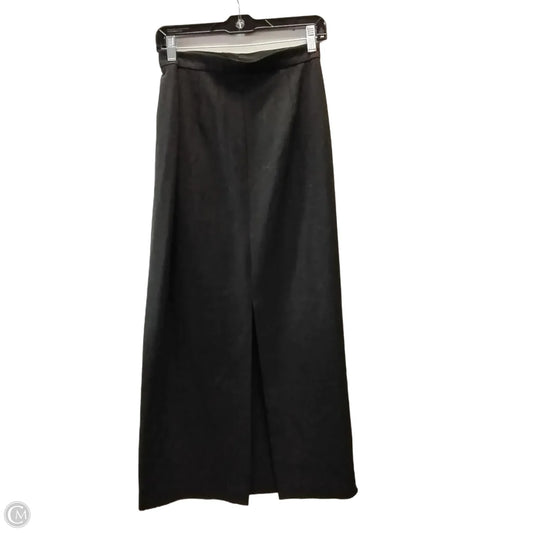 Skirt Maxi By Liz Claiborne In Black, Size: 8