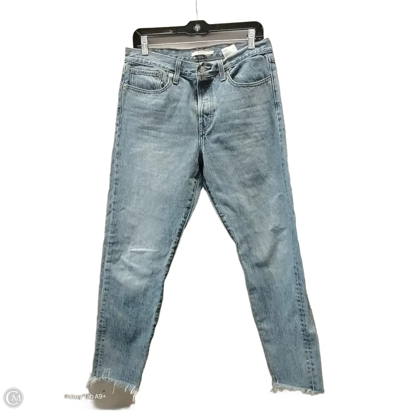 Jeans Skinny By Levis In Blue, Size: 30