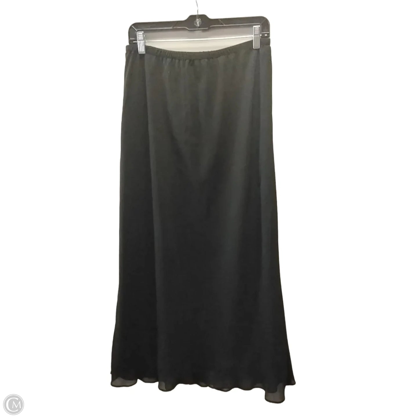 Skirt Maxi By Adrianna Papell In Black, Size: 12