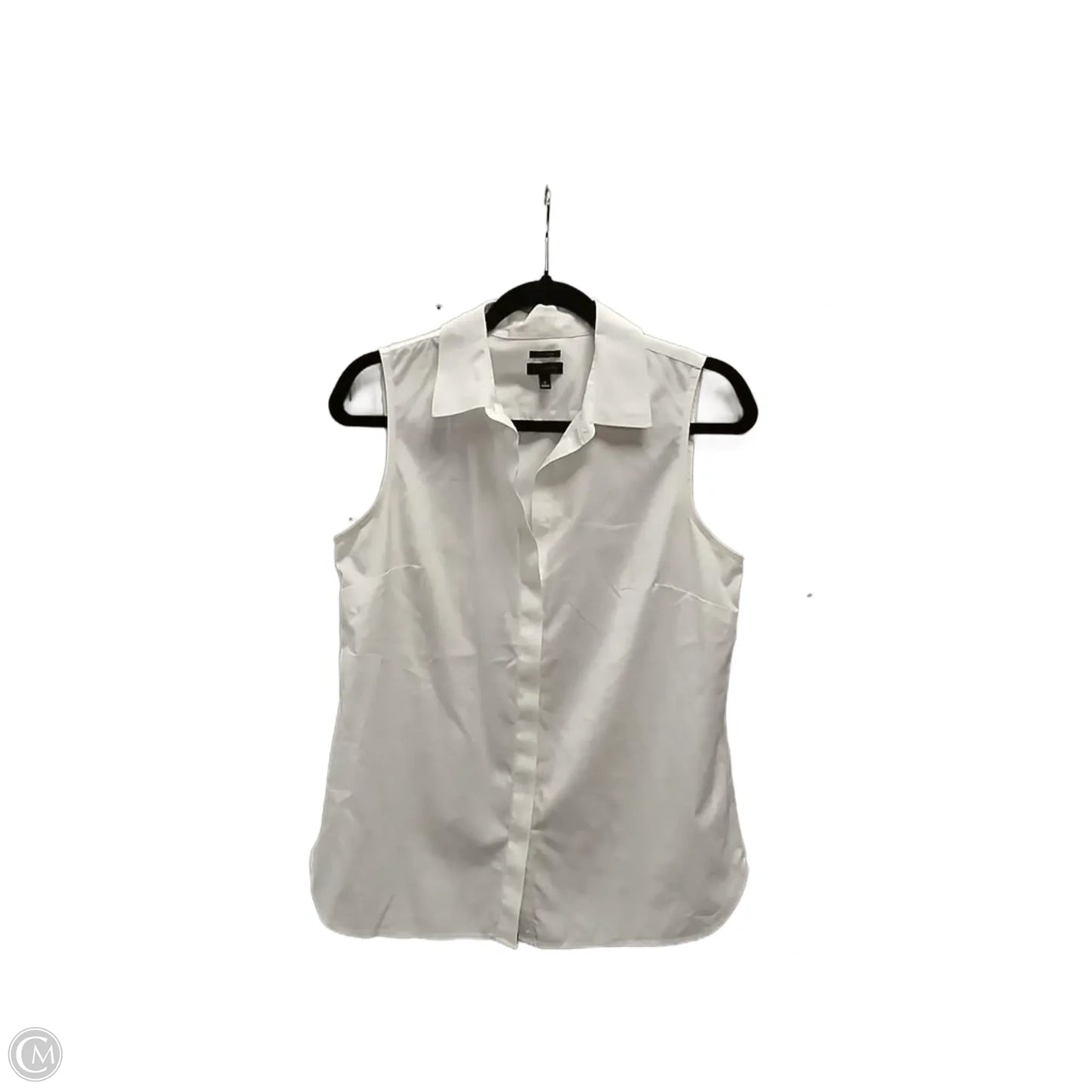 Top Sleeveless By Talbots In White, Size: 6