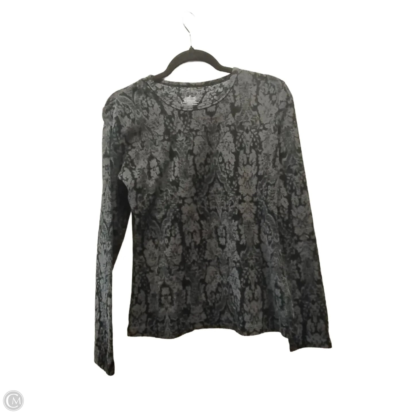 Top Long Sleeve By Cuddl Duds In Black, Size: M
