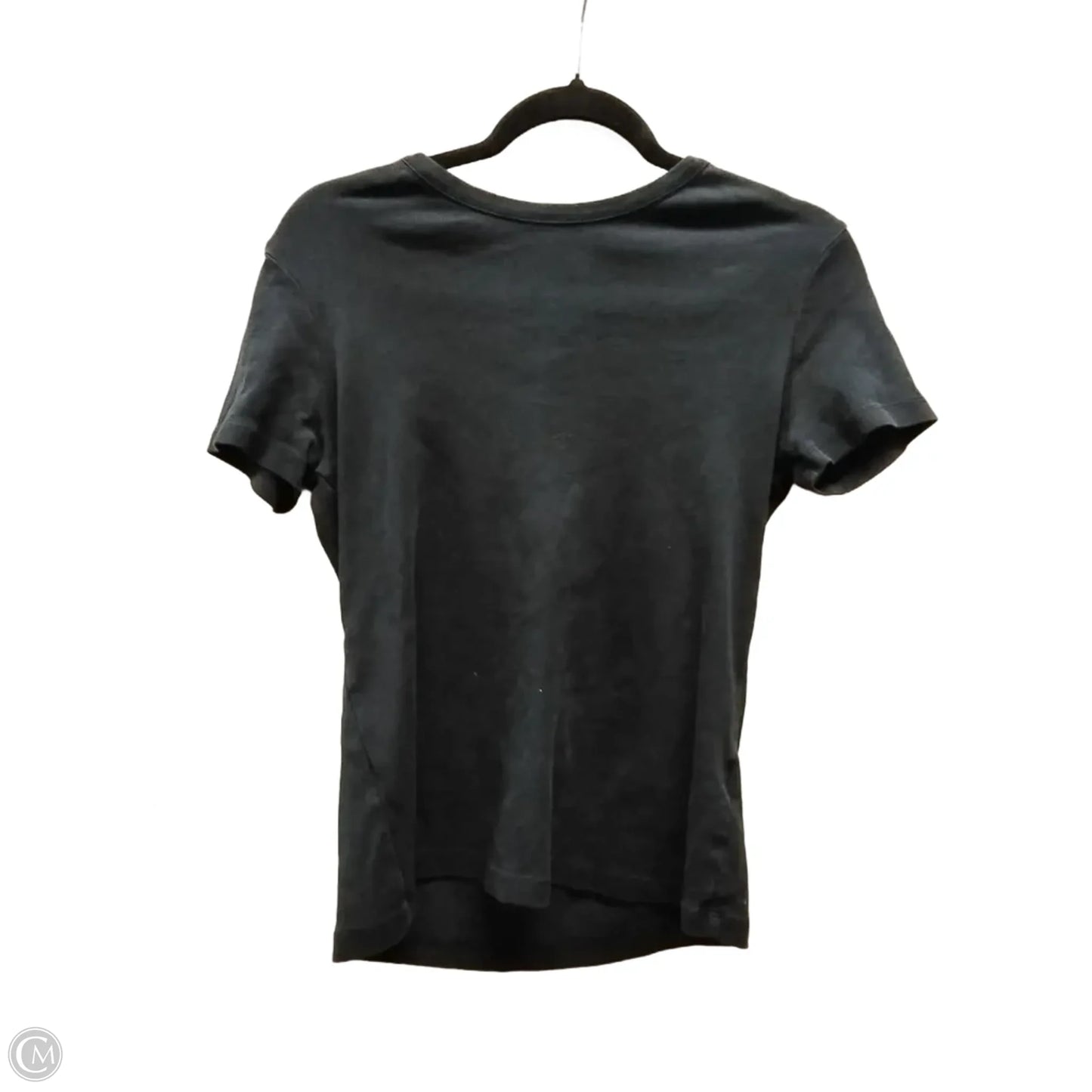 Top Short Sleeve Basic By Lands End In Black, Size: S