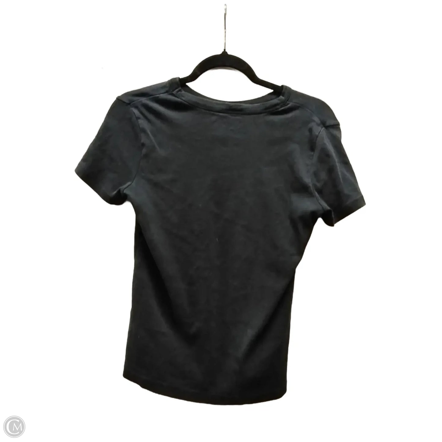 Top Short Sleeve Basic By Lands End In Black, Size: S