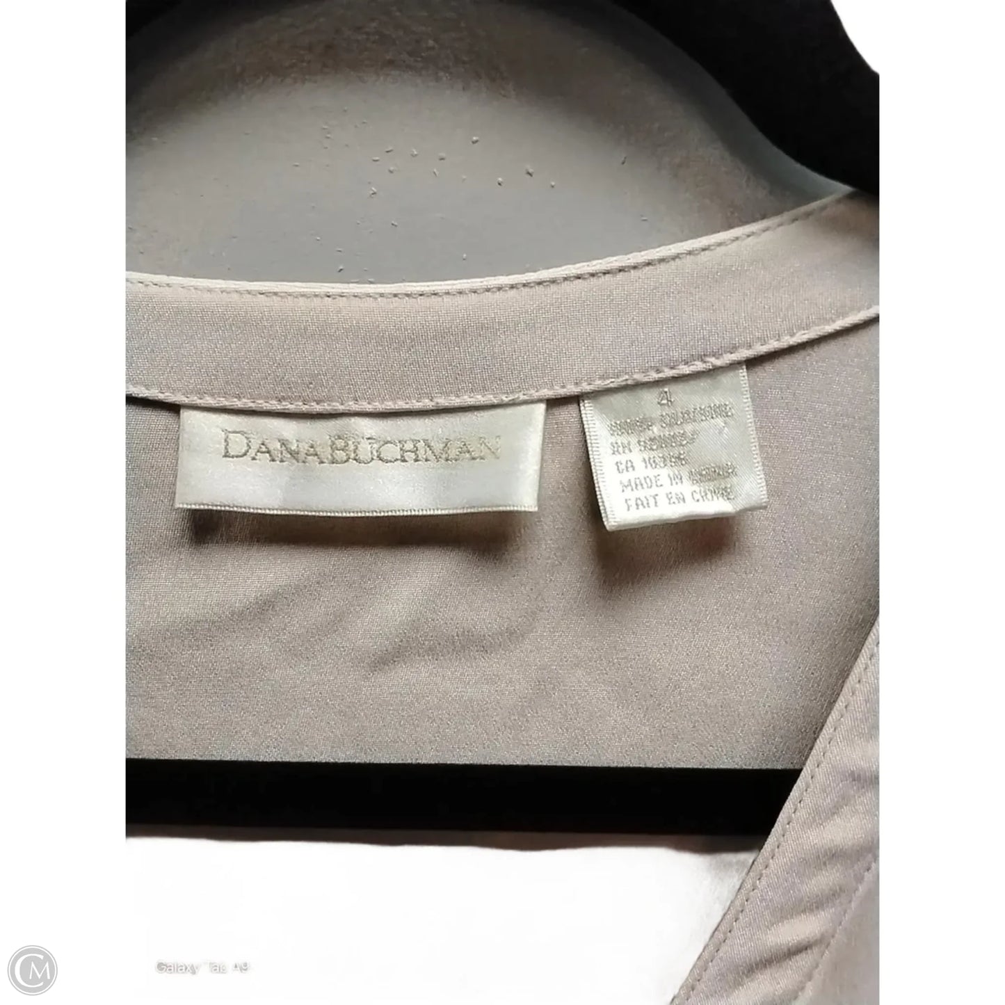 Top Long Sleeve By Dana Buchman In Pink, Size: 4