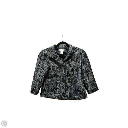 Blazer By Clothes Mentor In Blue, Size: S