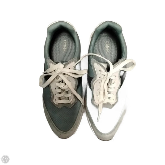 Shoes Sneakers By Aetrex In Blue, Size: 7