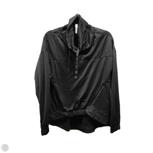 Athletic Sweatshirt Hoodie By Fabletics In Black, Size: Xs