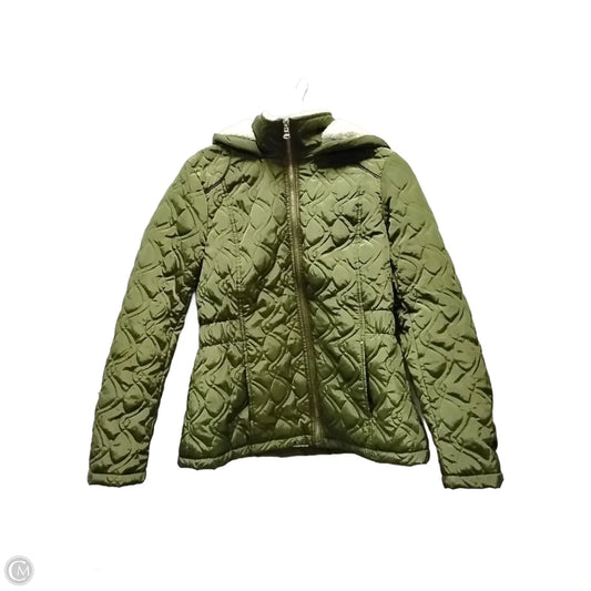 Coat Puffer & Quilted By Ci Sono In Green, Size: M