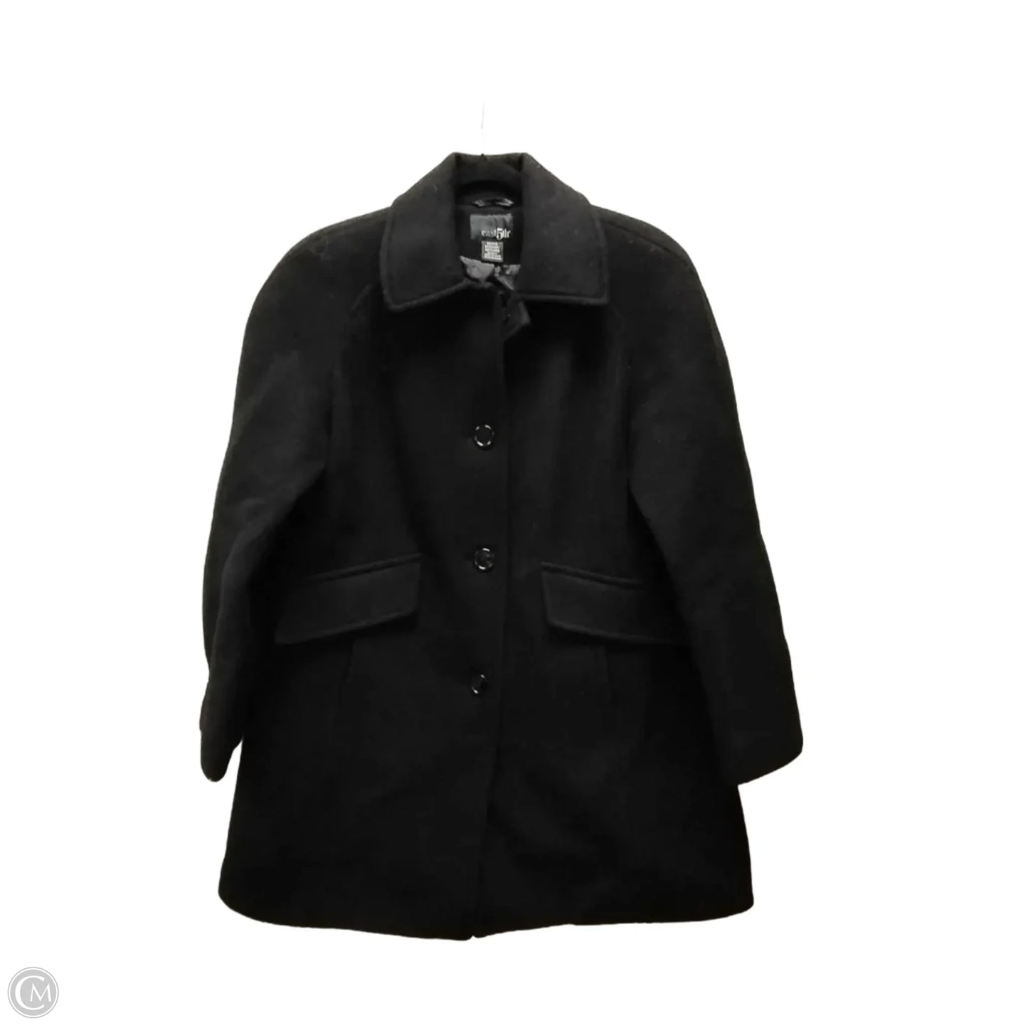Coat Trench Coat By East 5th In Black, Size: Mp