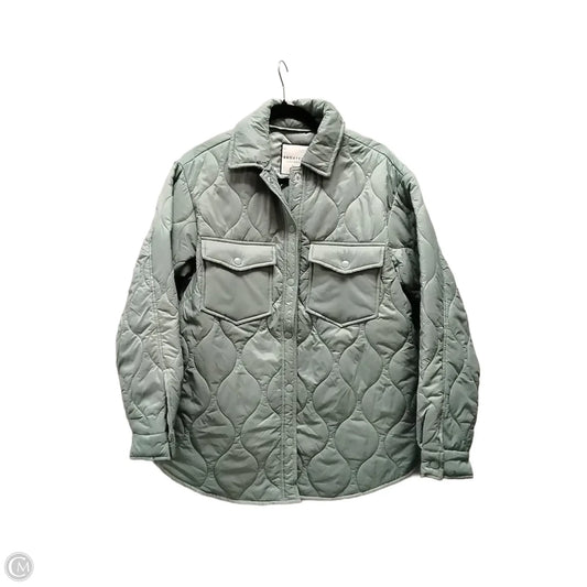 Jacket Puffer & Quilted By Bagatelle In Green, Size: S