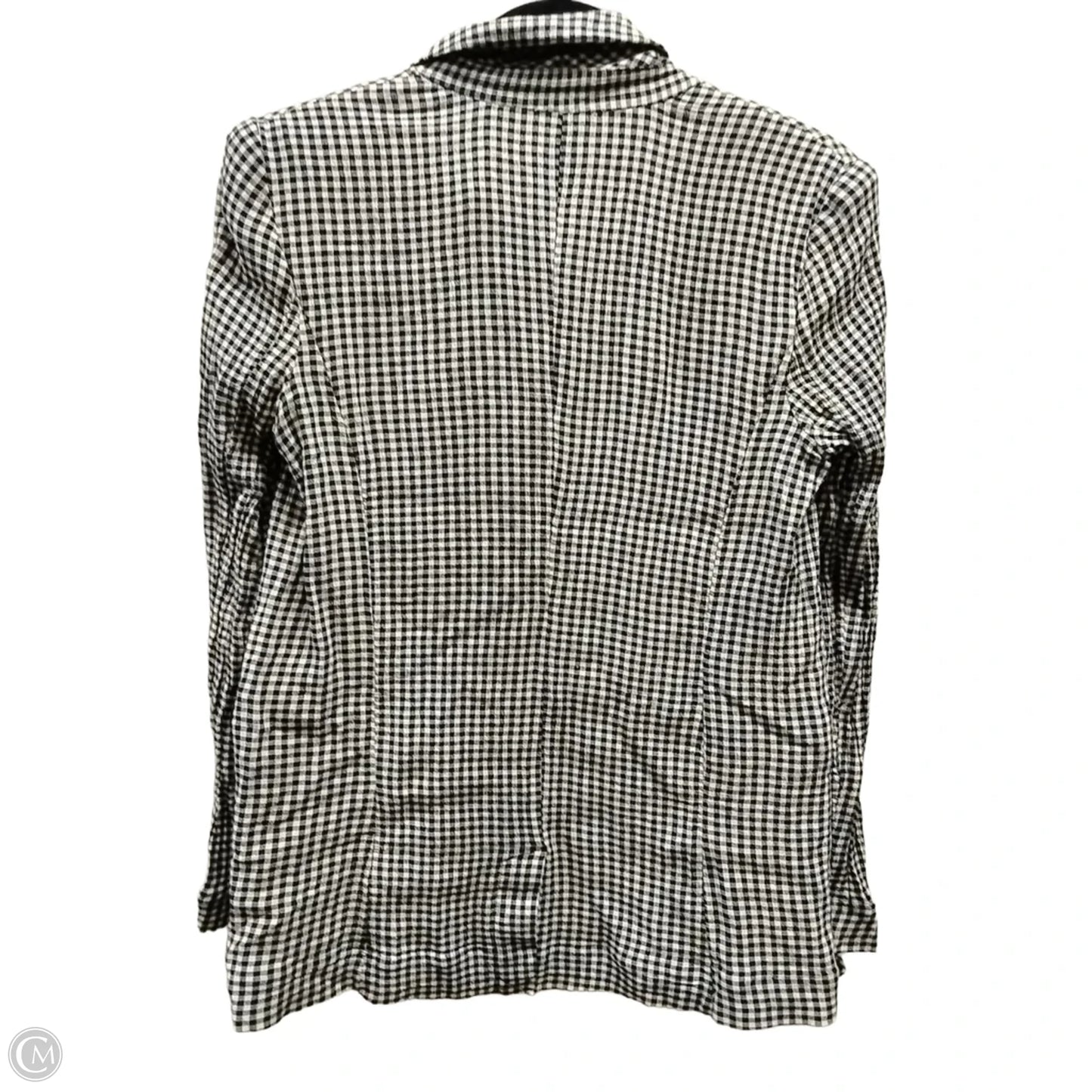 Top Long Sleeve By Clothes Mentor In Plaid Pattern, Size: Xs