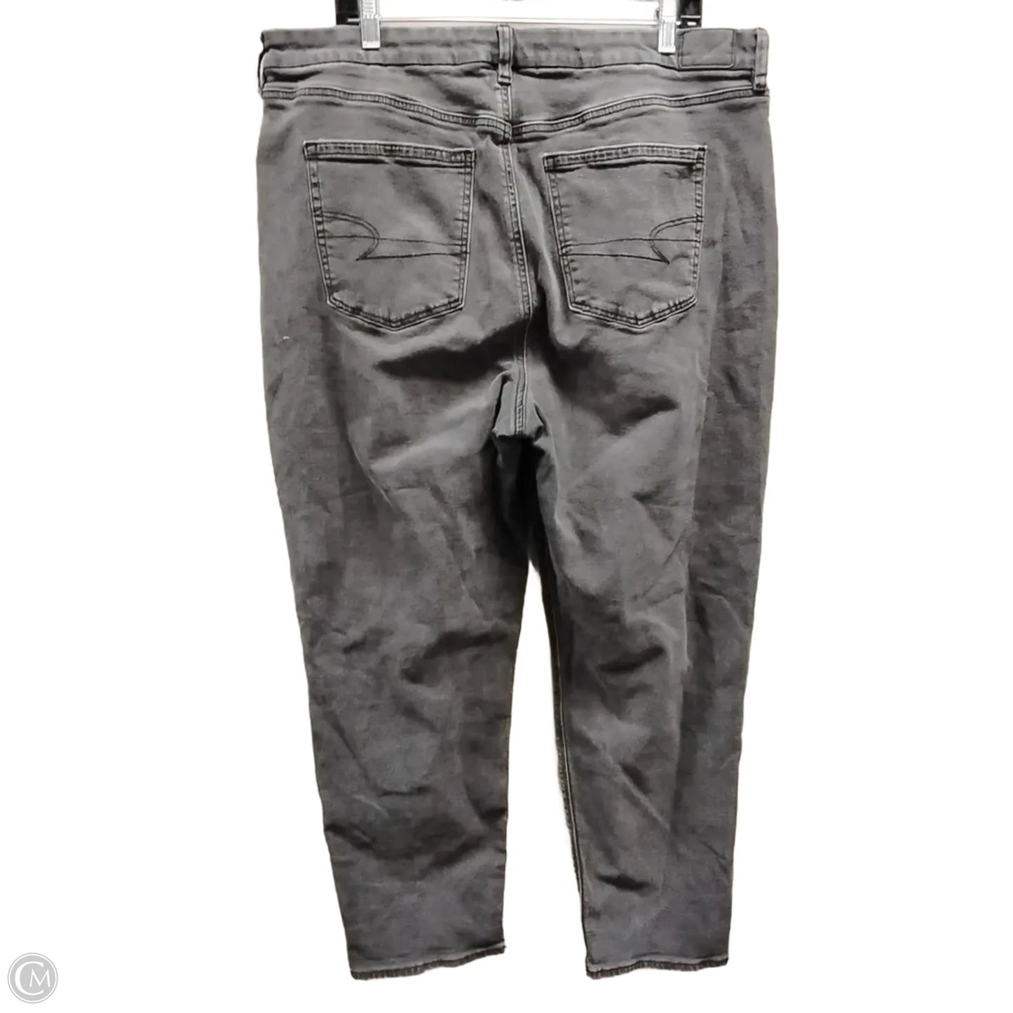 Jeans Wide Leg By American Eagle In Black, Size: 20