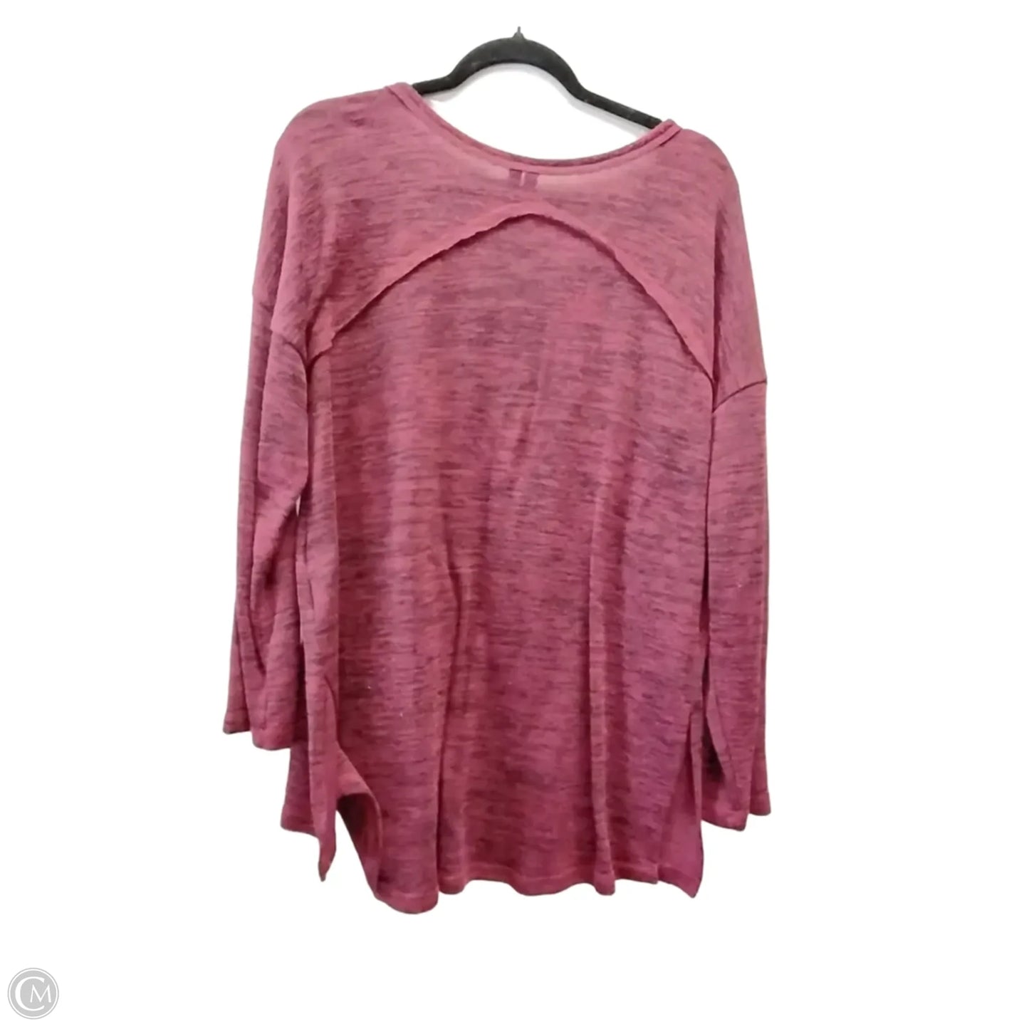 Top Long Sleeve By Clothes Mentor In Red, Size: 1x