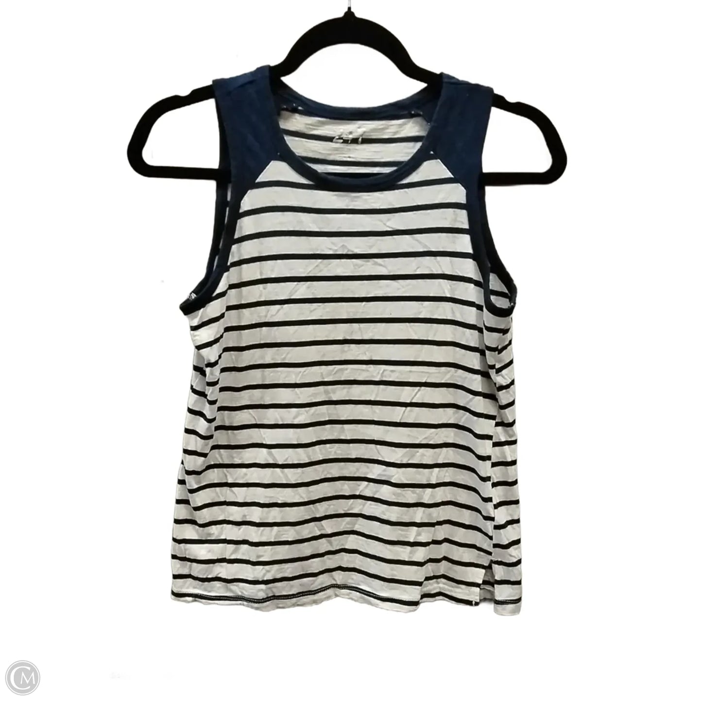 Tank Top By Clothes Mentor In Striped Pattern, Size: S