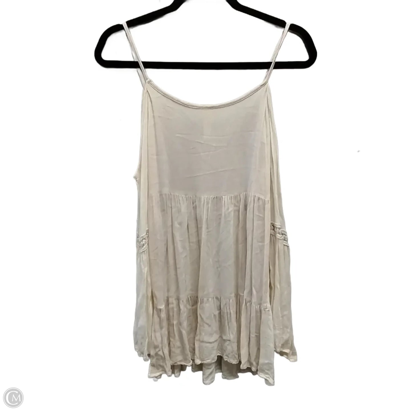 Top Long Sleeve By Clothes Mentor In Cream, Size: L