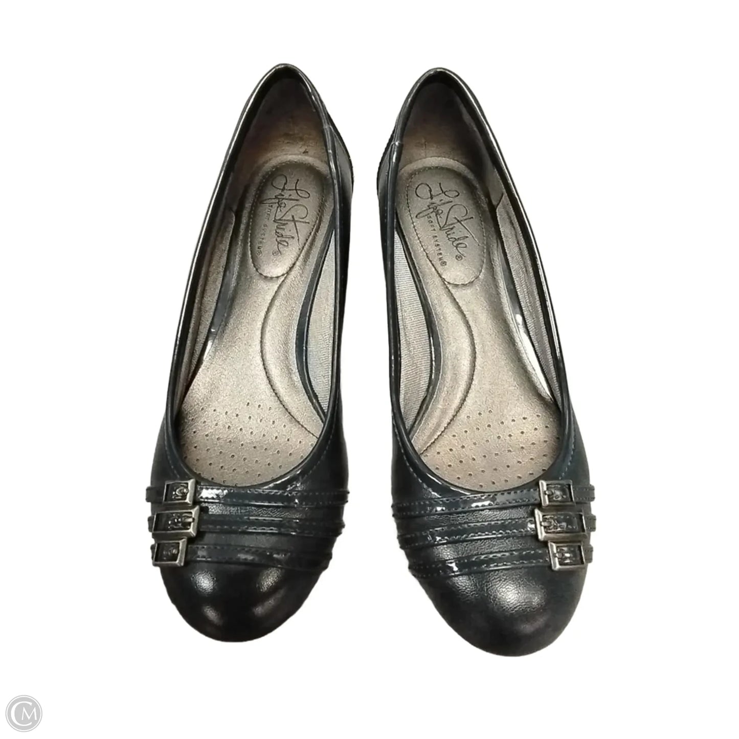 Shoes Flats By Clothes Mentor In Blue, Size: 6