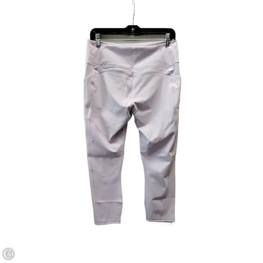 Athletic Leggings Capris By Fabletics In Purple, Size: Xl