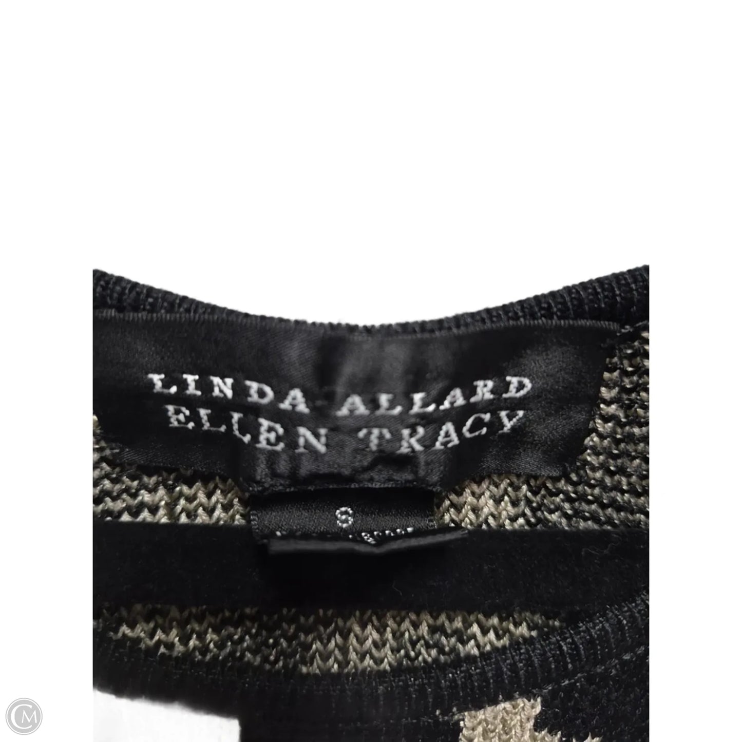 Top Sleeveless By Linda Allard In Zebra Print, Size: S