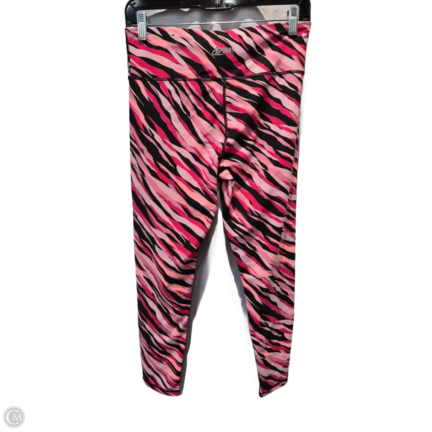 Athletic Leggings Capris By Dkny In Red, Size: M