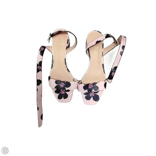 Shoes Designer By Kate Spade In Floral Print, Size: 9.5