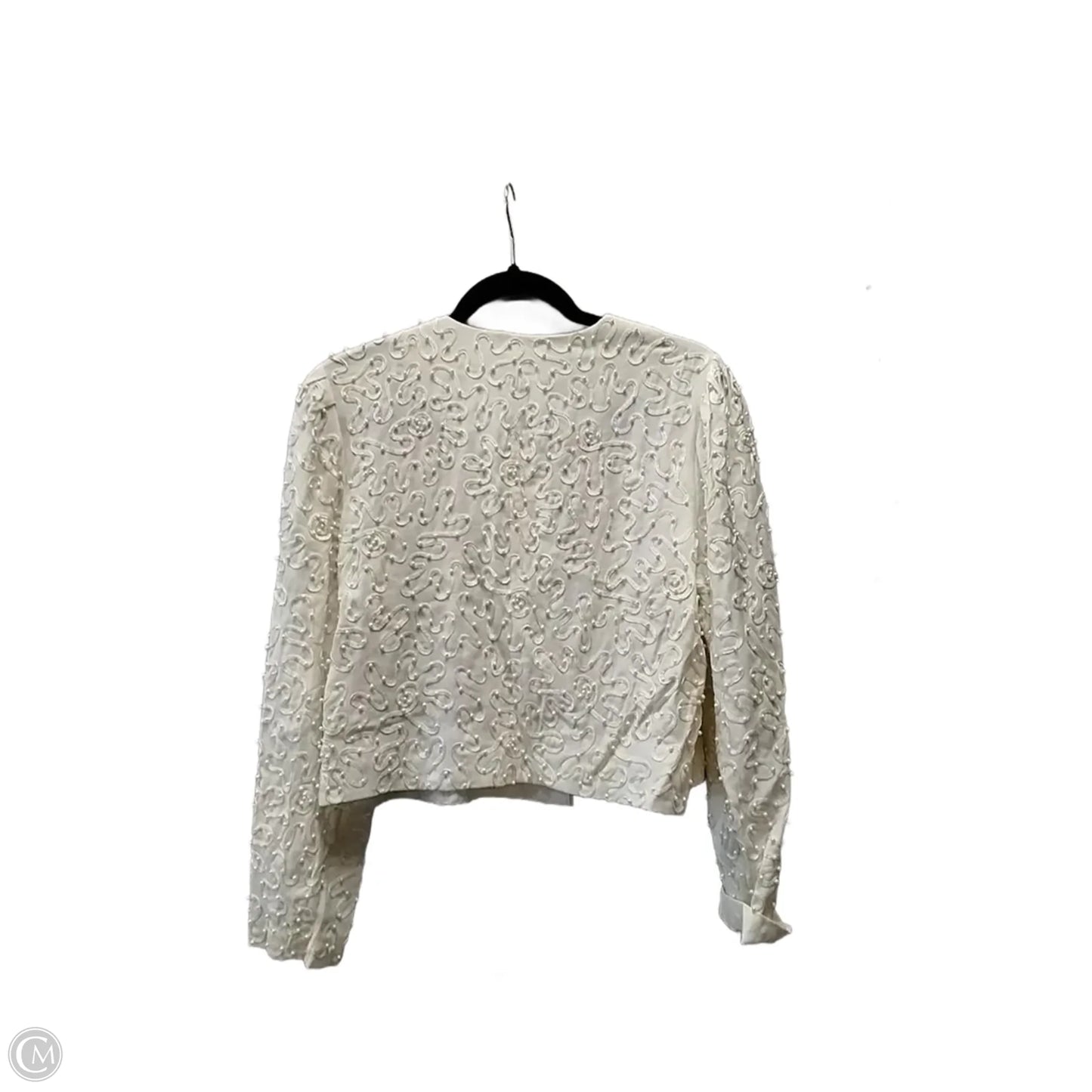 Jacket Other By Clothes Mentor In Cream, Size: 8