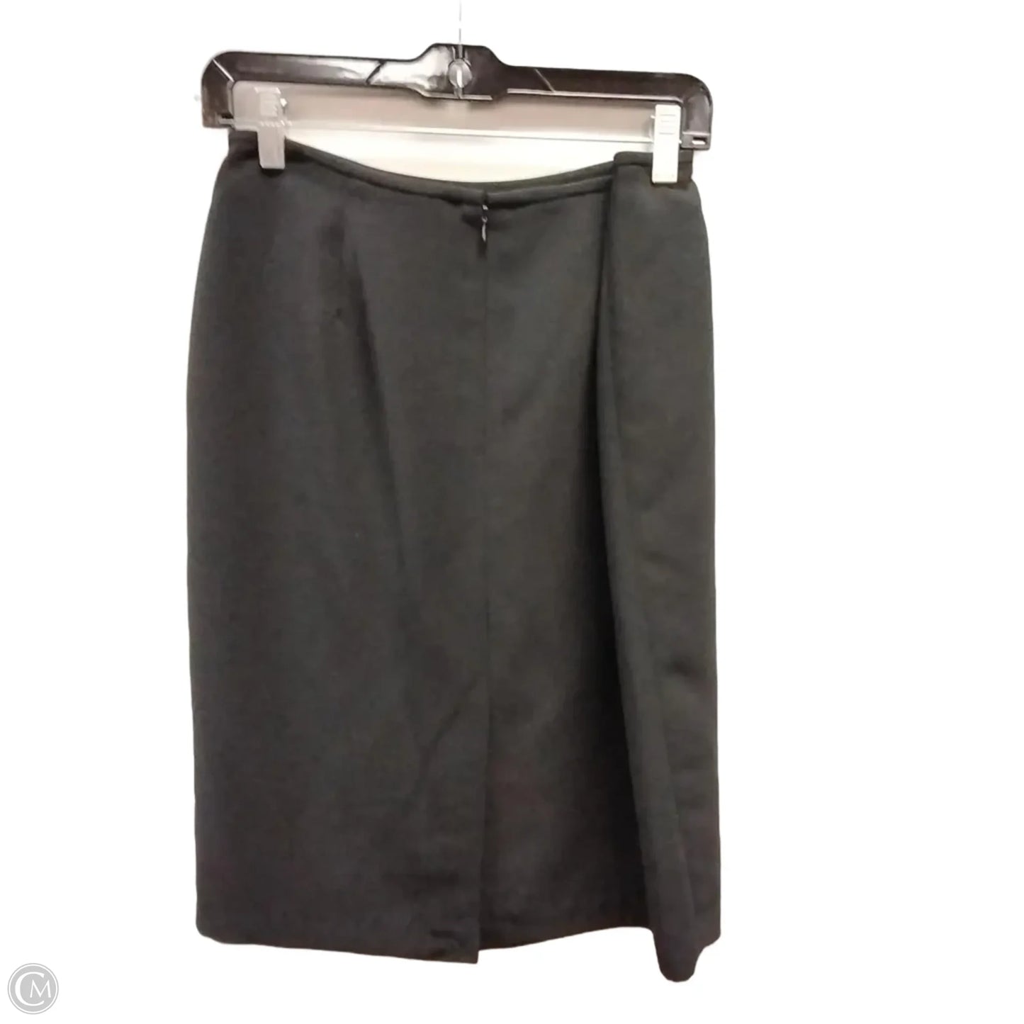 Skirt Midi By Liz Claiborne In Black, Size: 8