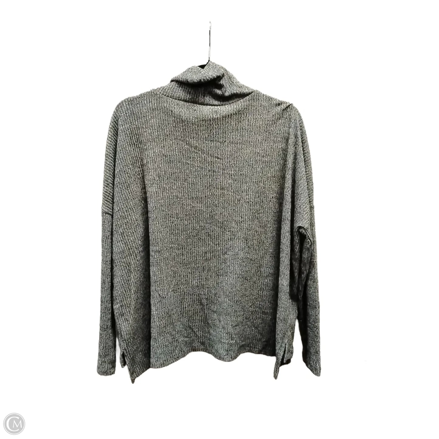 Top Long Sleeve By Ana In Grey, Size: Xl