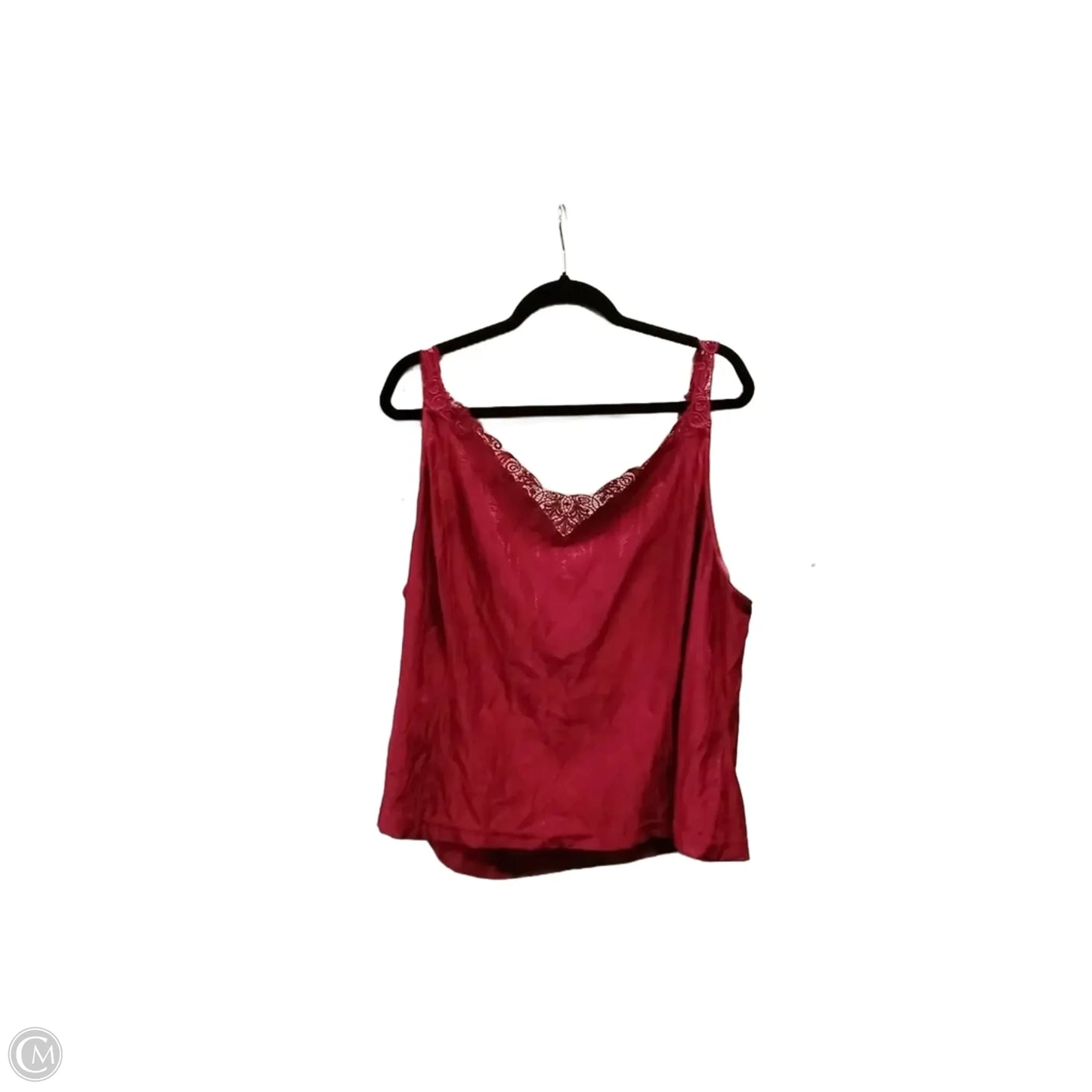 Tank Top By Cato In Red, Size: 2x