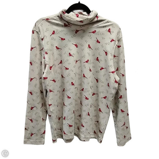 Top Long Sleeve By Blair In Cream, Size: M