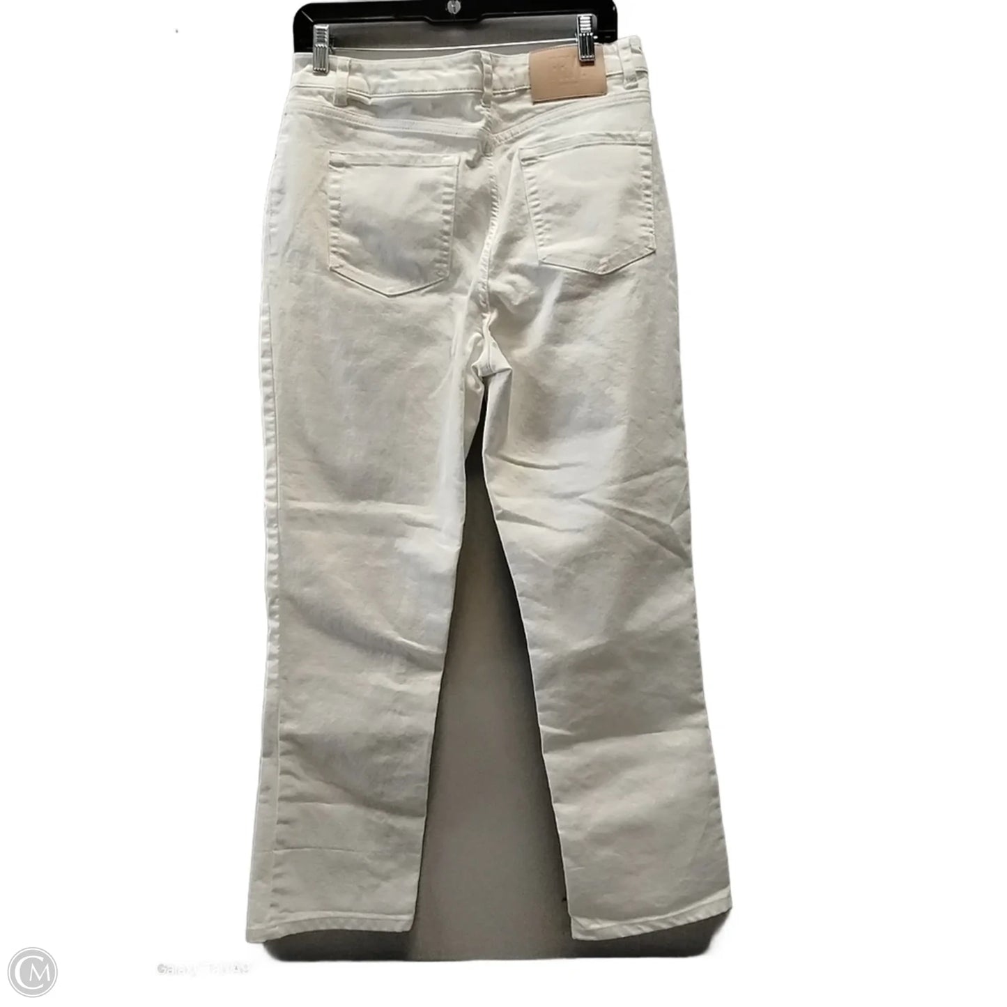 Jeans Designer By Frye In White, Size: 8