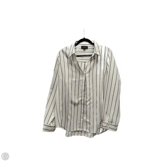 Top Long Sleeve By Fortune & Ivy In Tan, Size: Xxl