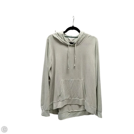 Jacket Shirt By Weatherproof In Plaid Pattern, Size: L