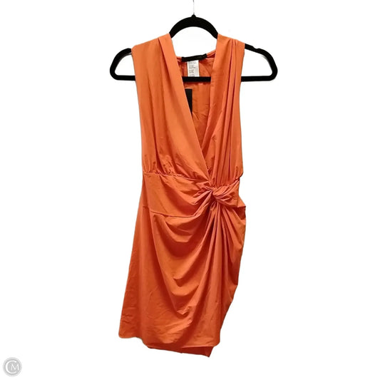Dress Party Short By Clothes Mentor In Orange, Size: M
