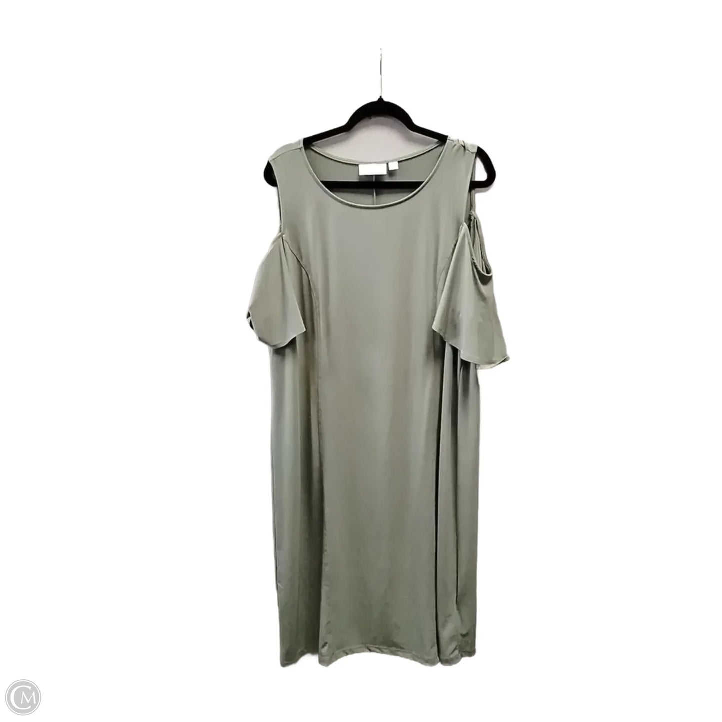 Dress Casual Midi By Clothes Mentor In Green, Size: Xl