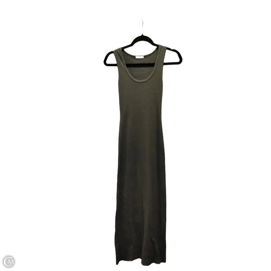 Dress Casual Maxi By Heart & Hips In Green, Size: M