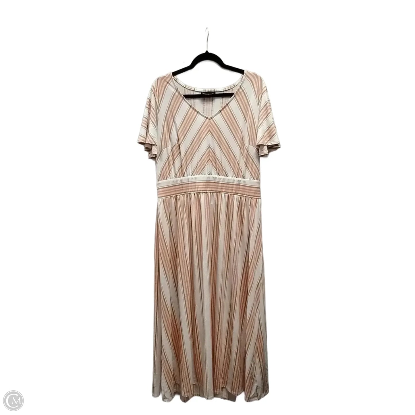 Dress Casual Maxi By Lane Bryant In Striped Pattern, Size: 14