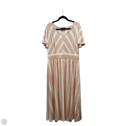 Dress Casual Maxi By Lane Bryant In Striped Pattern, Size: 14