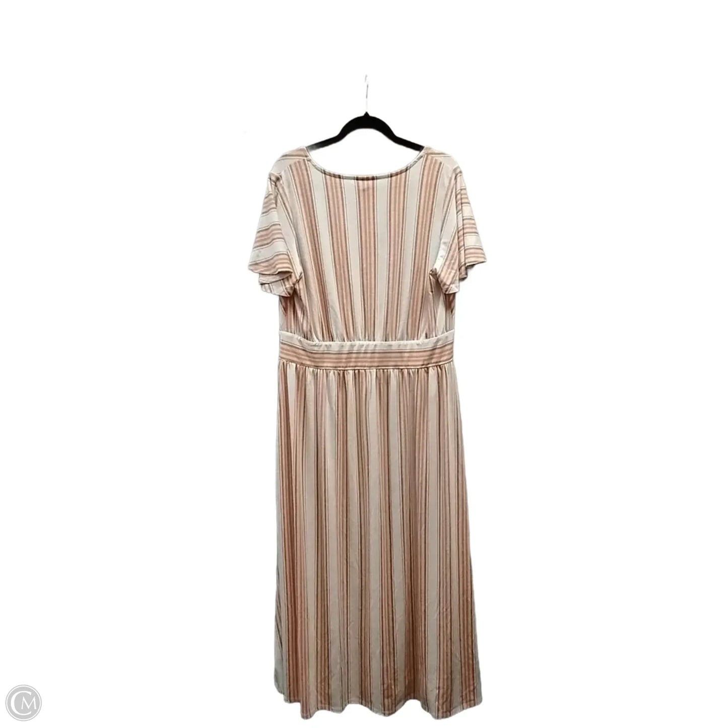 Dress Casual Maxi By Lane Bryant In Striped Pattern, Size: 14