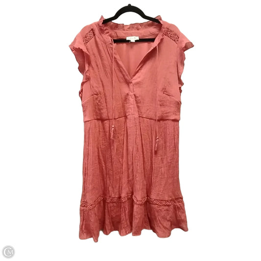 Dress Casual Midi By Indigo Rose In Orange, Size: 2x