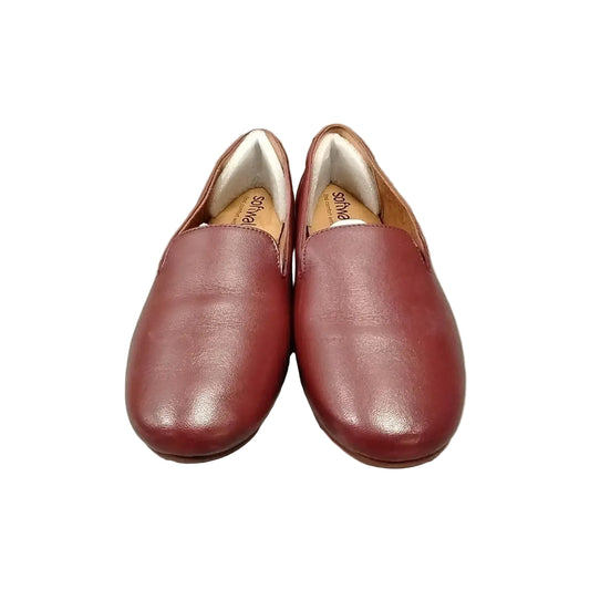 Shoes Flats By Clothes Mentor In Red, Size: 10