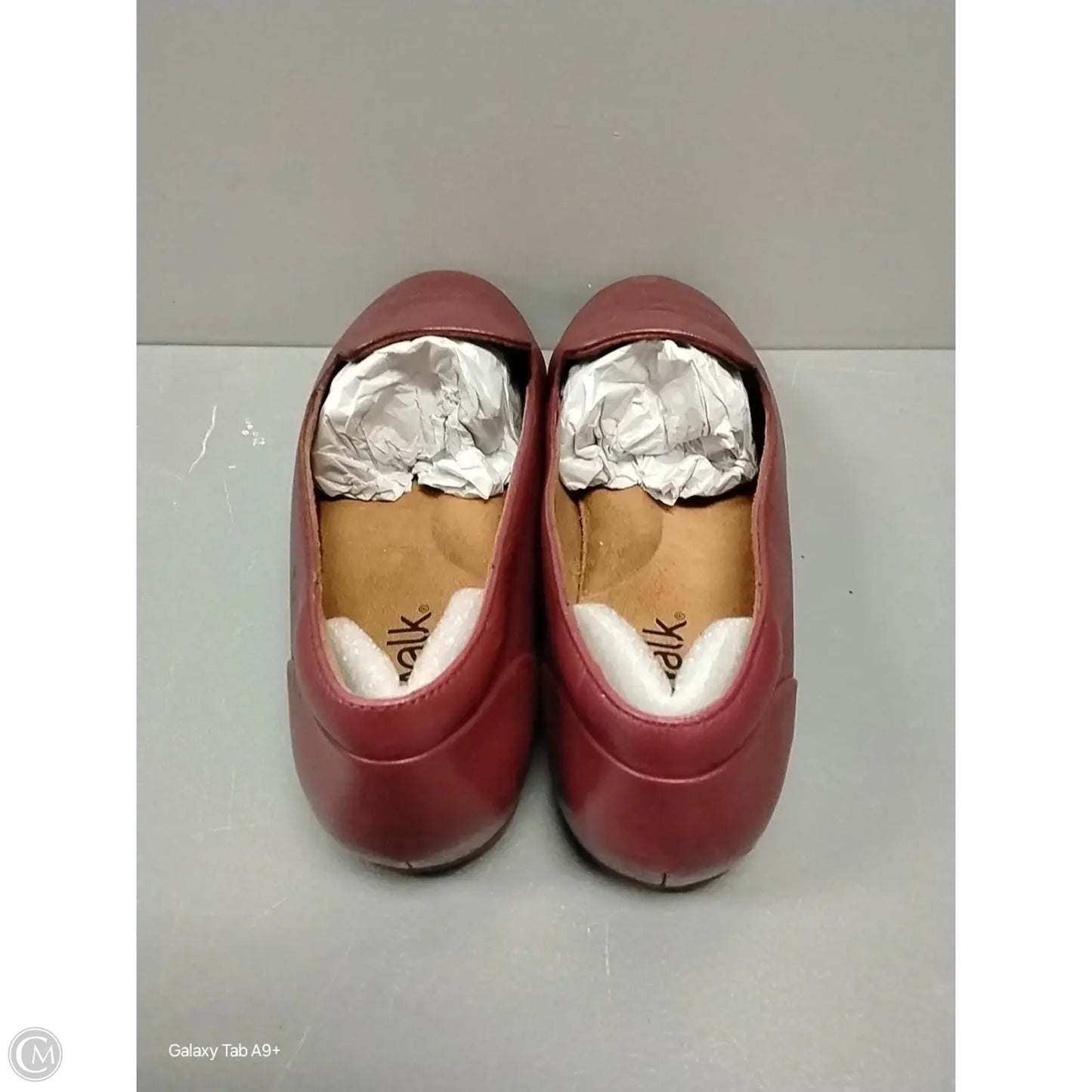 Shoes Flats By Clothes Mentor In Red, Size: 10