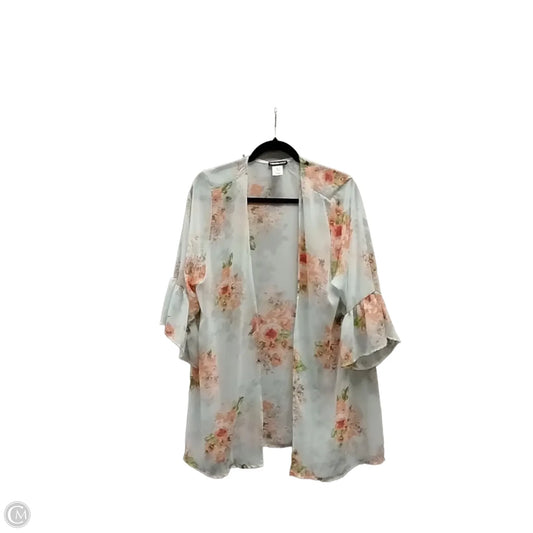 Shawl By Heimish Usa In Floral Print, Size: L